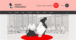 Desktop Screenshot of aikido-pardubice.cz